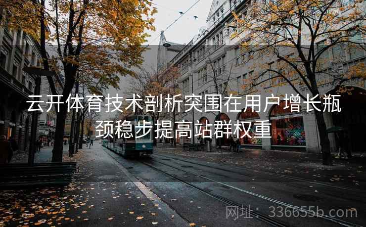 云开体育技术剖析突围在用户增长瓶颈稳步提高站群权重 云开体育技术剖析突围在用户增长瓶颈稳步提高站群权重