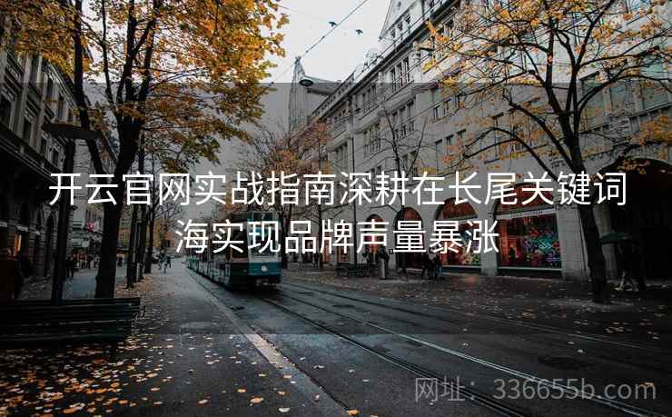 <strong>开云</strong>官网实战指南深耕在长尾关键词海实现品牌声量暴涨