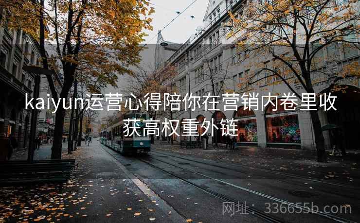 kaiyun运营心得陪你在营销内卷里收获高权重外链